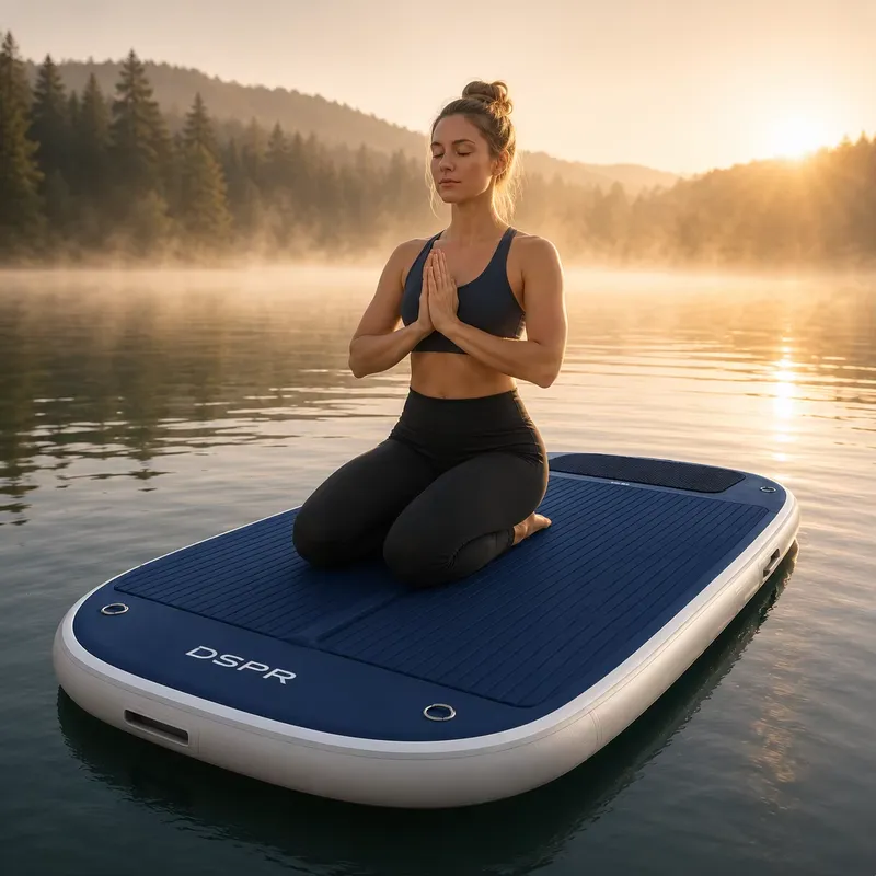 Plataforma Flotante Inflable p - Pilates Yoga Wellness reseña y precio