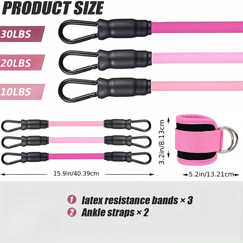 Correas de tobillo, conjunto d - Pilates Yoga Board reseña y precio