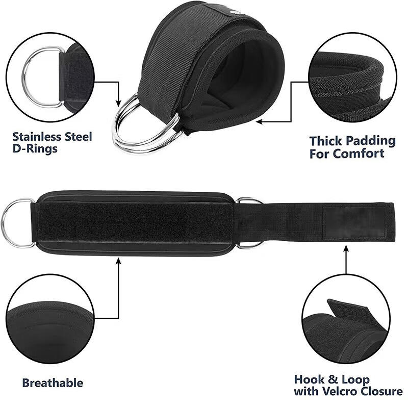 Correas de tobillo, conjunto d - Pilates Yoga Board reseña y precio