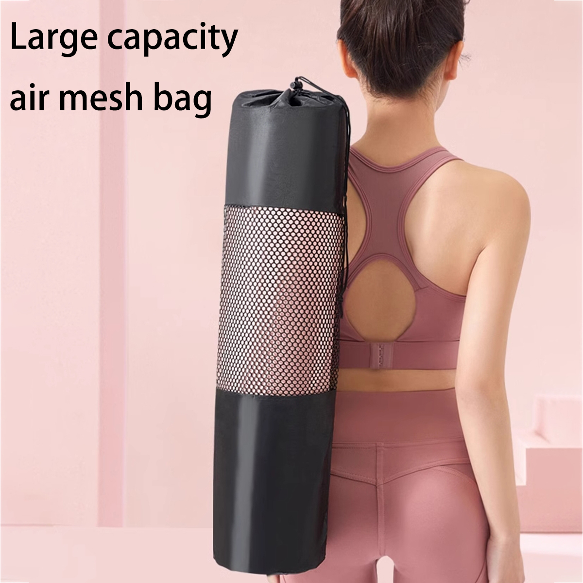 1 bolsa de malla transpirable  - Pilates Yoga Gear reseña y precio