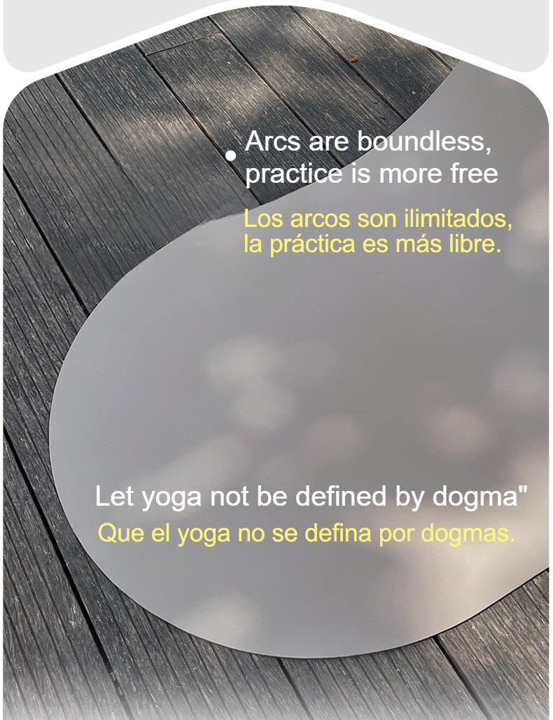 Alfombrilla de Yoga Ovalada PU - Pilates Yoga Or Gym reseña y precio