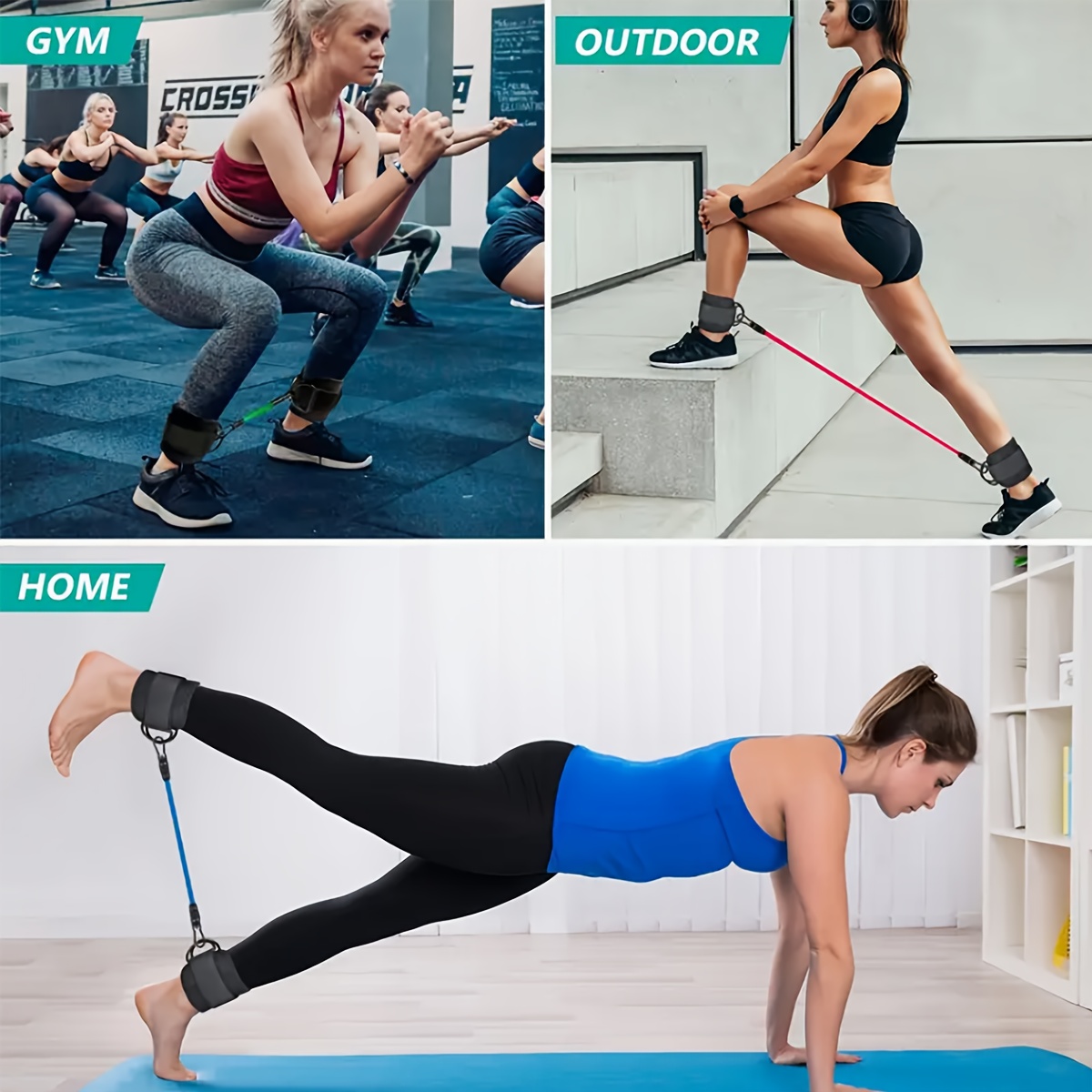 Juego de bandas de resistencia - Pilates Yoga Board reseña y precio