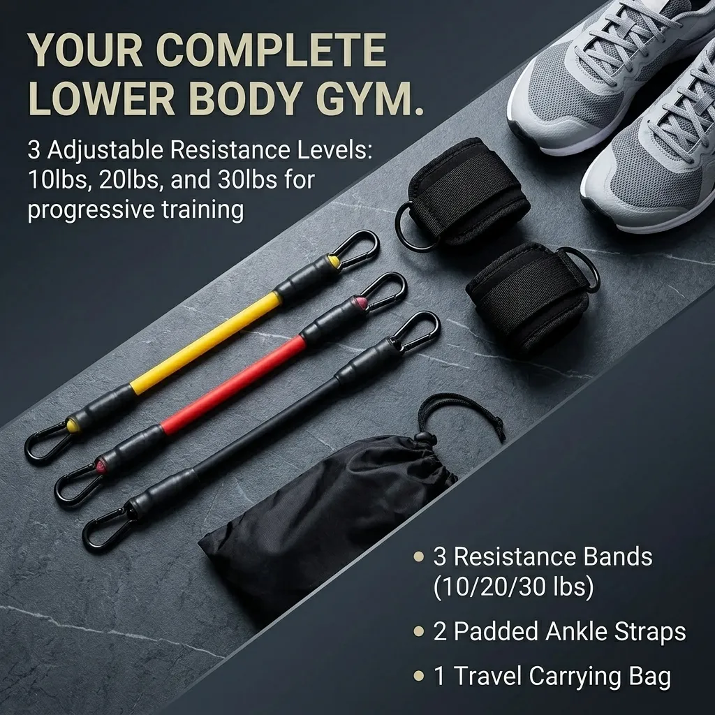 Juego de bandas de resistencia - Pilates Yoga Board reseña y precio