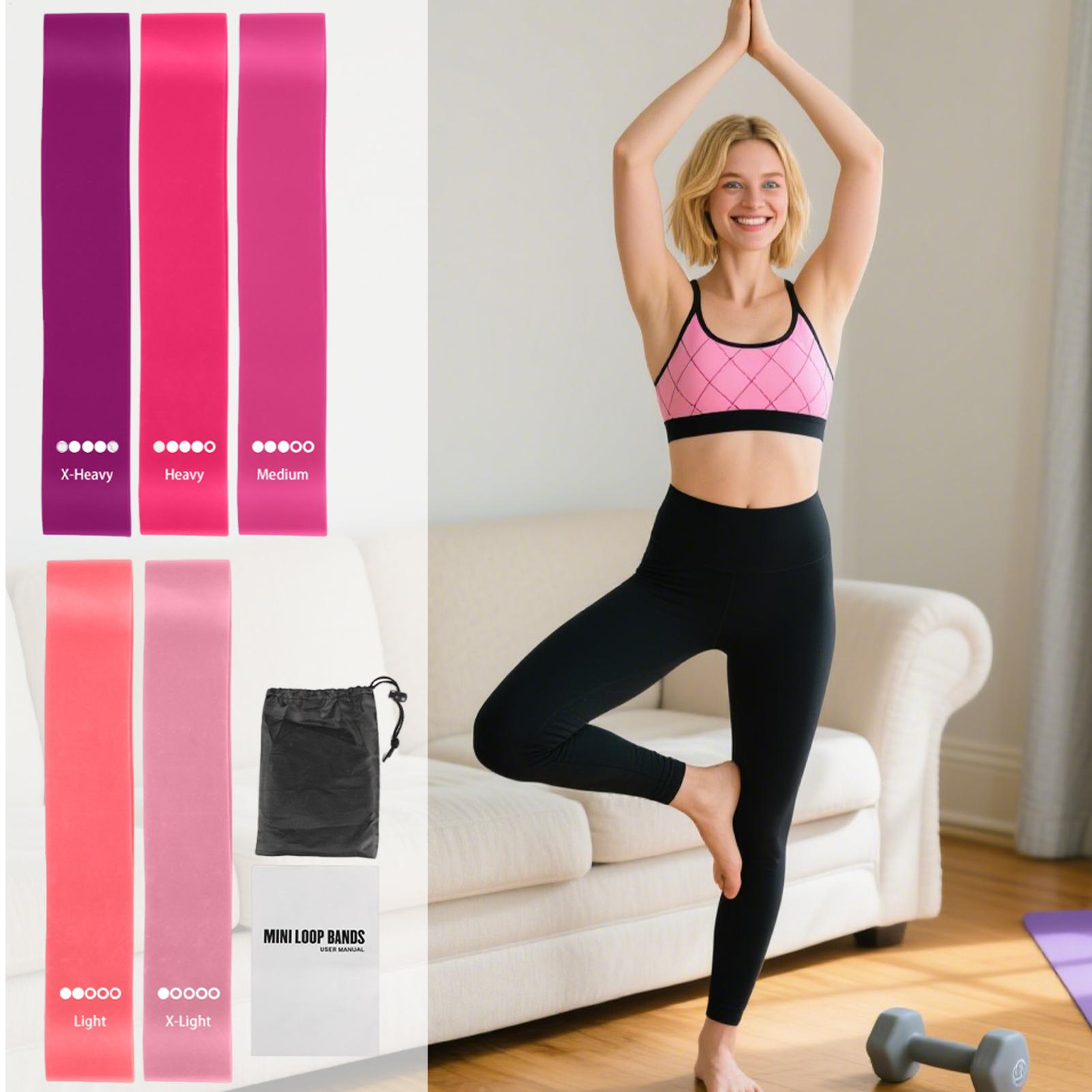 Bandas elásticas para ejercici - Pilates Yoga Diferencias reseña y precio